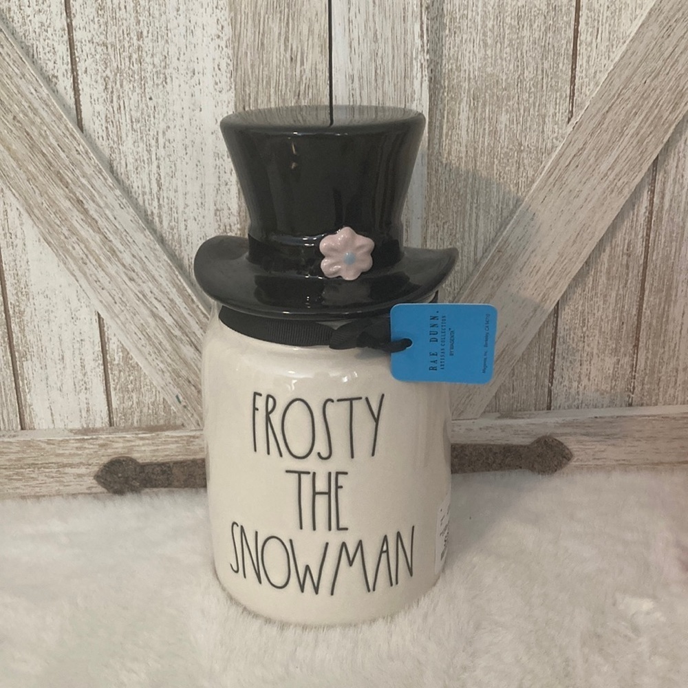 Rae Dunn Frosty The Snowman Canister